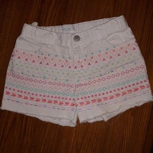 Children place girl short